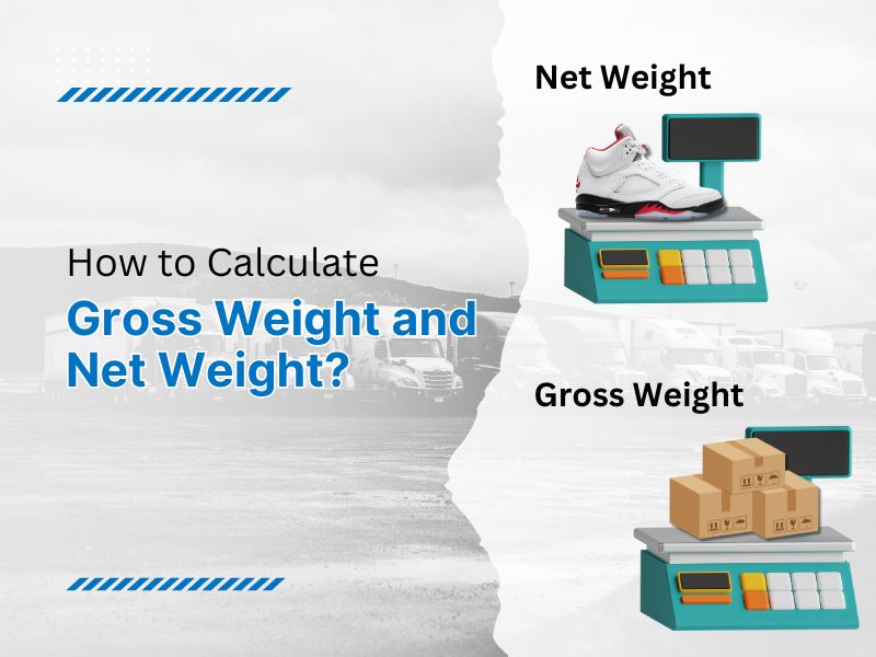 Calculate Gross Weight and Net Weight